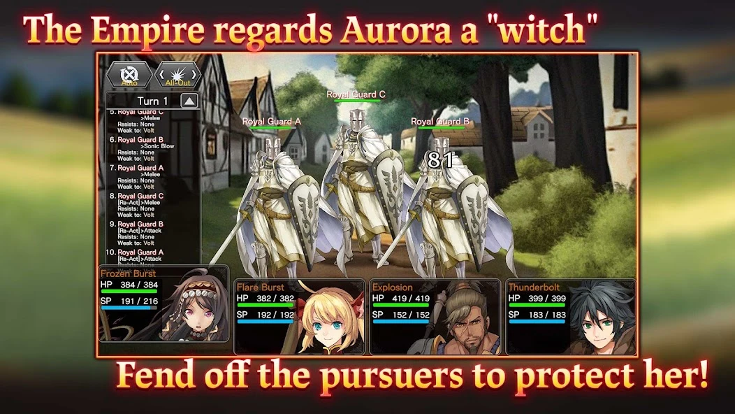RPG Astral Takers APK screenshot 2