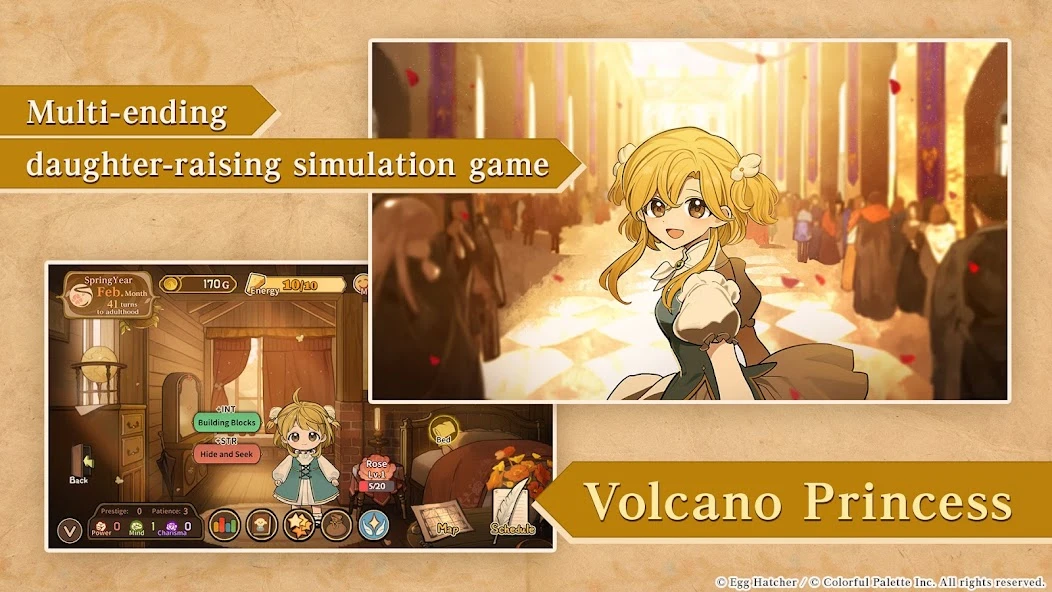 Volcano Princess APK screenshot 2