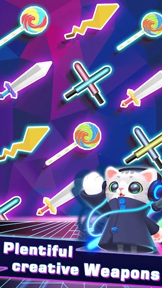 Sonic Cat - Slash the Beats??️ screenshot 5