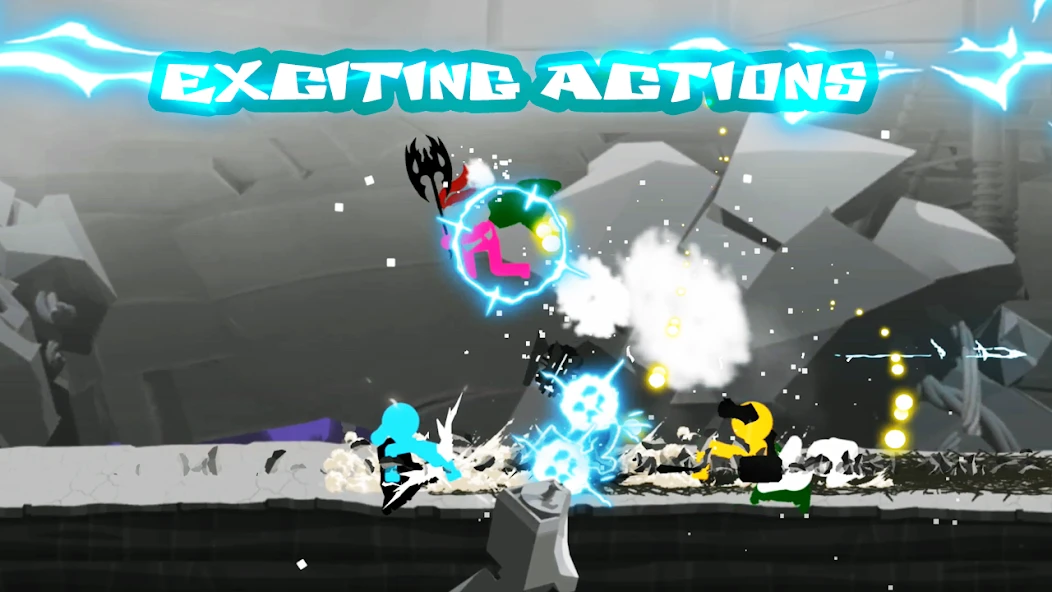 Stickman The Flash screenshot 1
