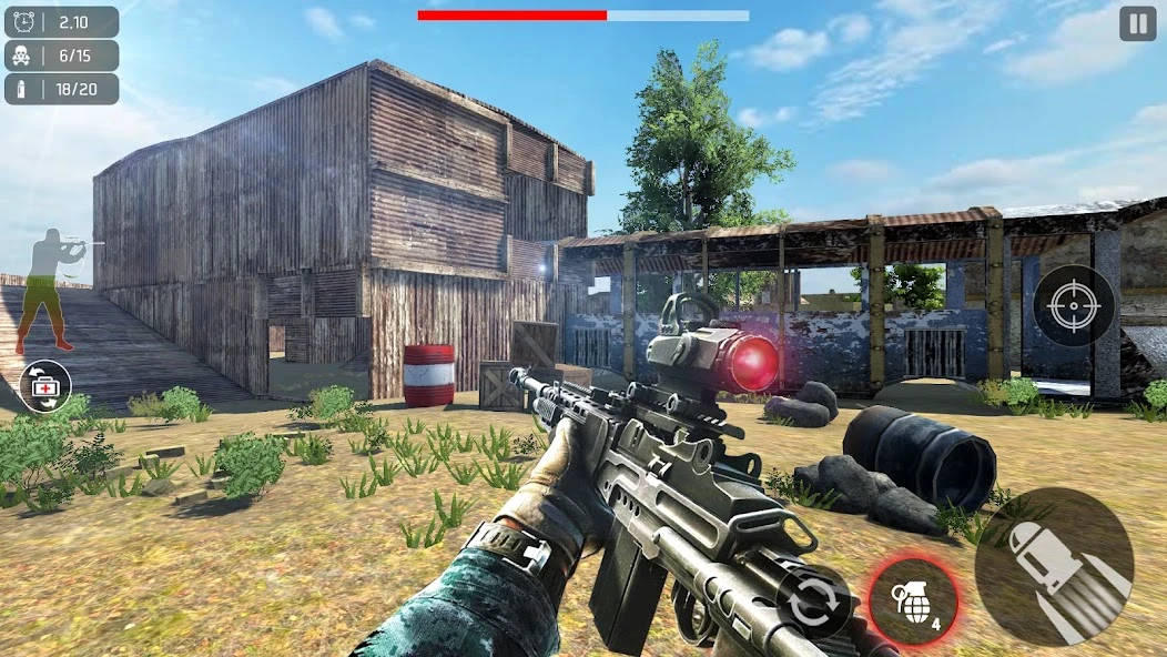 Cover Shoot 3D: Free Commando Game screenshot 5
