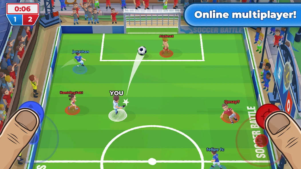 Soccer Battle - Online PvP screenshot 1