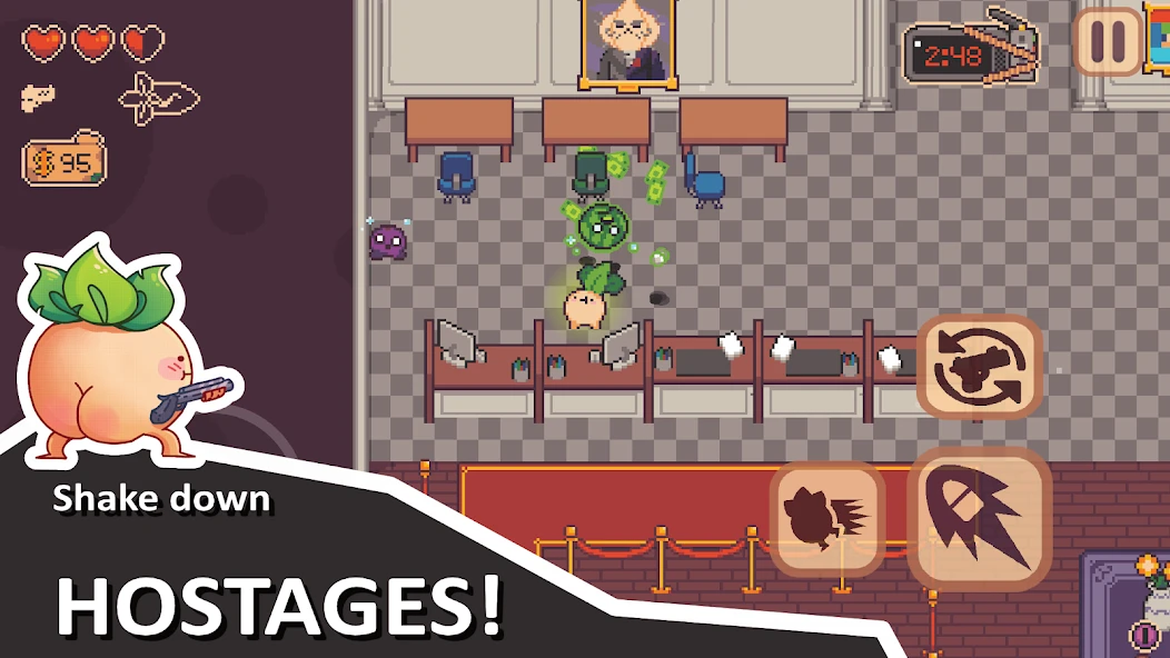 Turnip Boy Robs a Bank APK screenshot 2