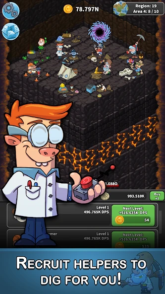 Tap Tap Dig - Idle Clicker Game screenshot 3