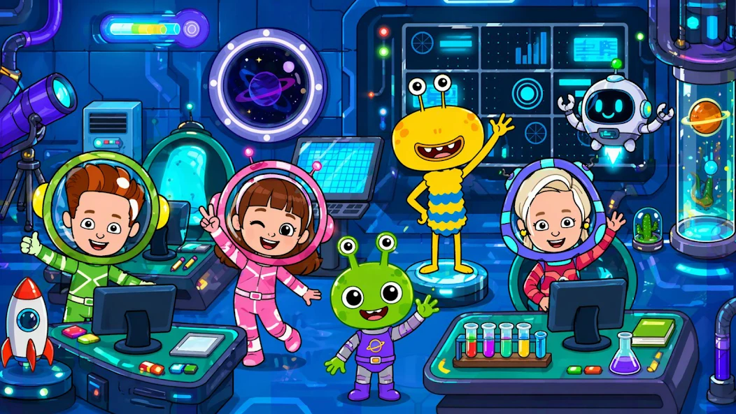 Tizi World: My Play Town, Dollhouse Games for Kids screenshot 3