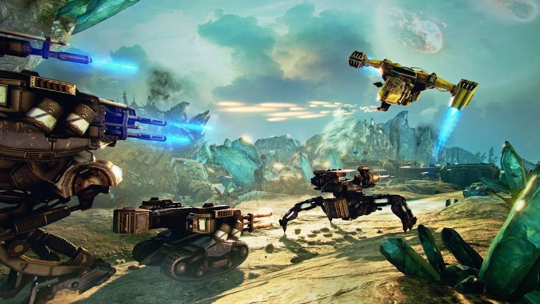 Red Siren: Space Defense screenshot 1