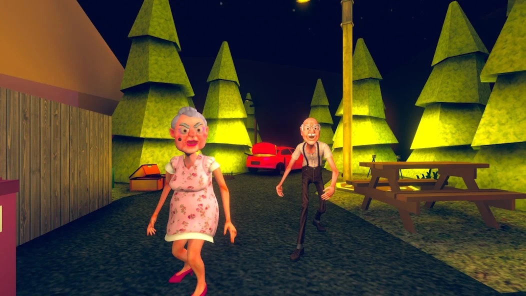Grandpa And Granny Two Night Hunters screenshot 2