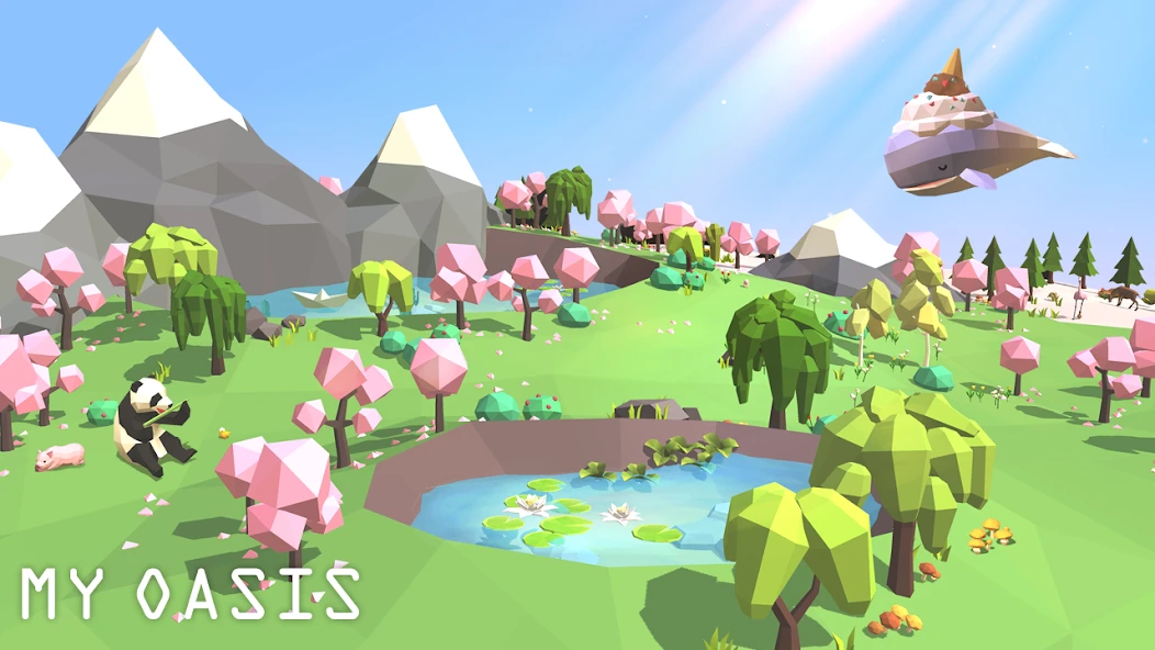 My Oasis - Tap Sky Island screenshot 1