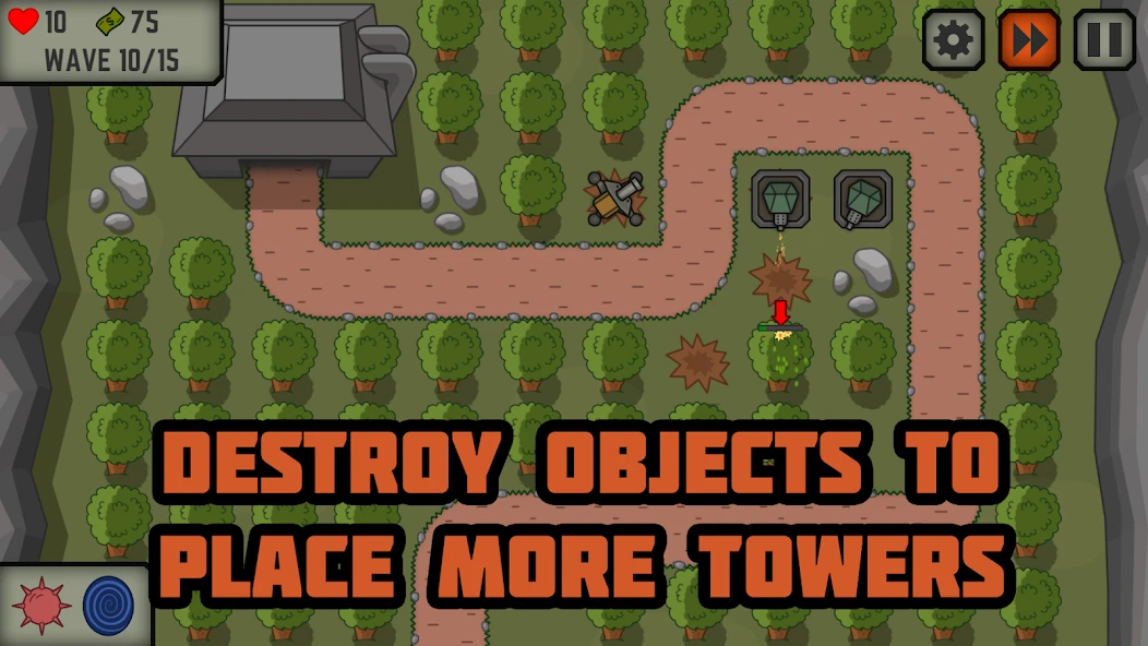 Tactical War: Tower Defense Game screenshot 4