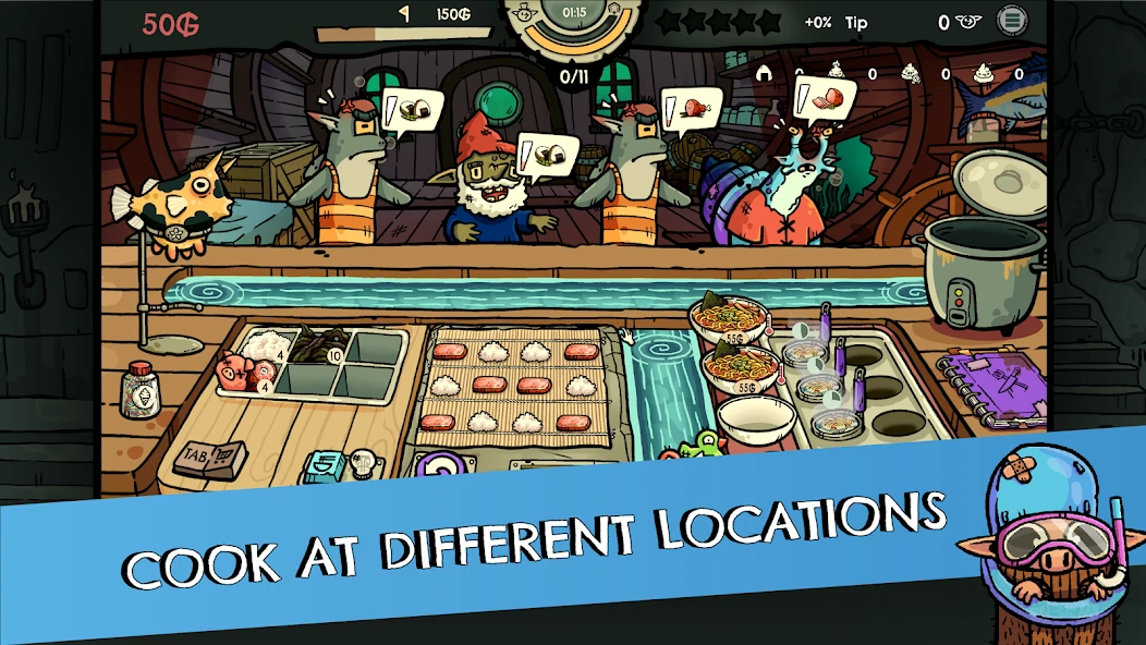 Goblin Sushi APK screenshot 5