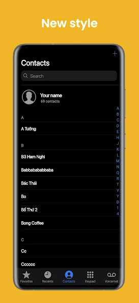 iCall – iOS Dialer, iPhone Call Pro APK screenshot 2