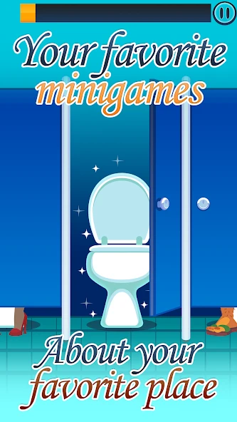 Download Toilet Time - A Bathroom Game (MOD, plungers) 2.4 screenshot 1