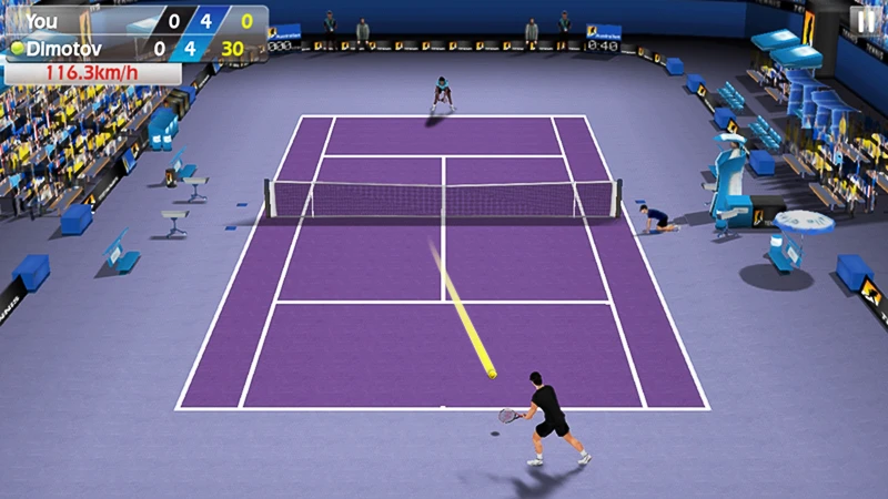 3D Tennis screenshot 4