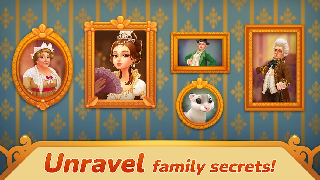 Storyngton Hall: Игры три-в-ряд и дизайн особняка screenshot 5
