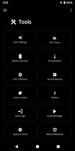 EX Kernel Manager APK screenshot 4