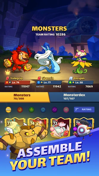 Mana Monsters: Free Epic Match 3 Game screenshot 2