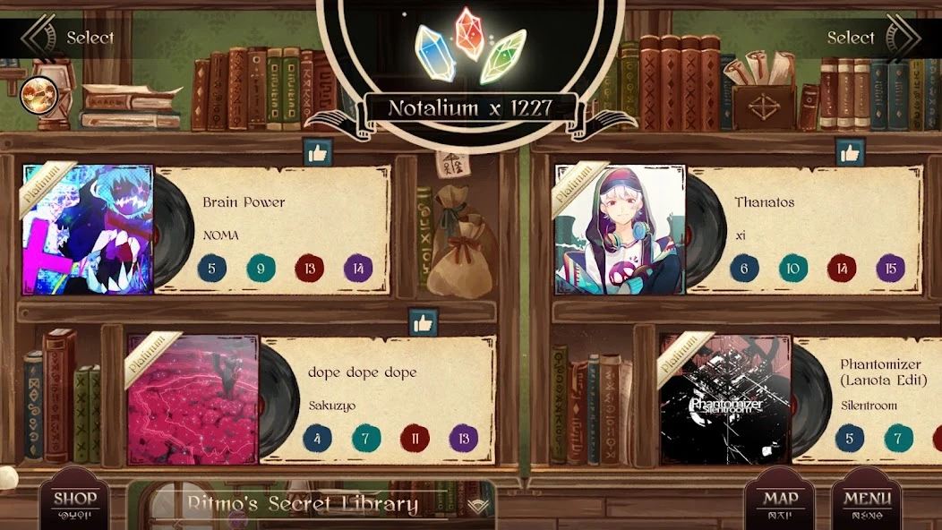 Lanota screenshot 5