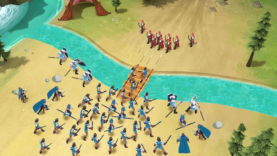 Kingdom Clash - Battle Sim screenshot 1