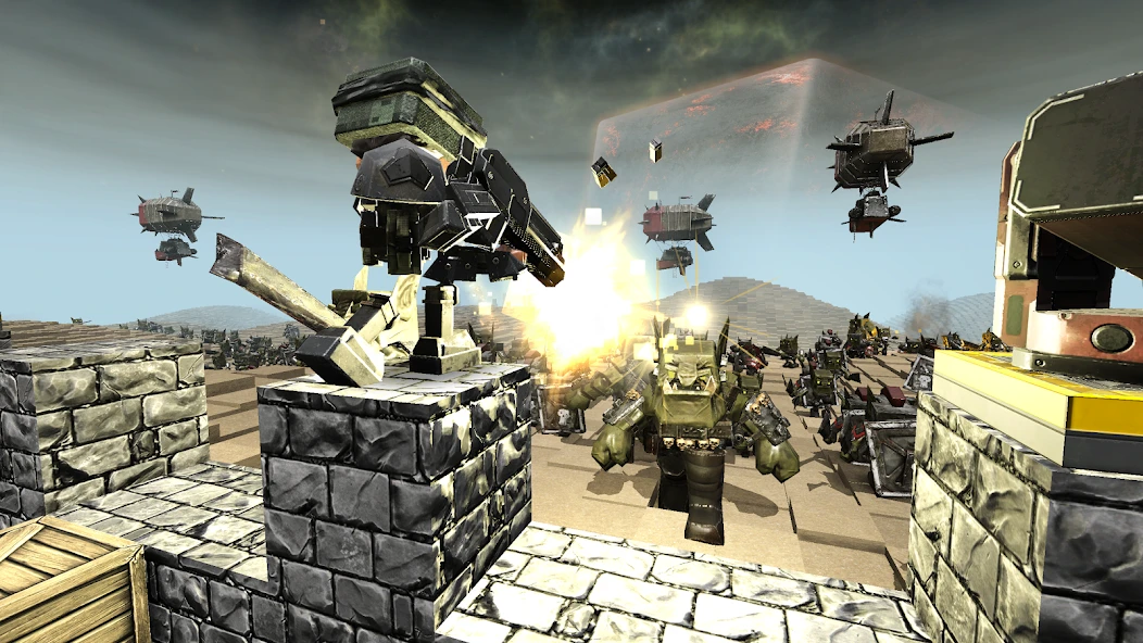 Block Fortress 2 APK screenshot 1