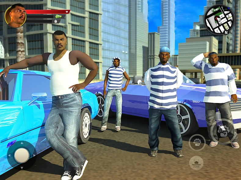San Andreas Auto Gang Wars: Grand Real Theft Fight screenshot 3
