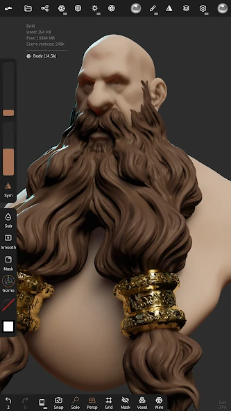 Nomad Sculpt APK screenshot 4
