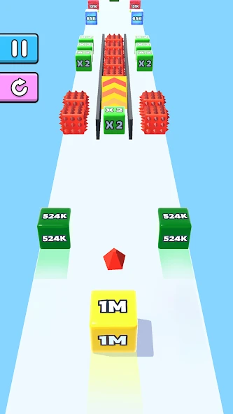 Jelly Run 2048 APK screenshot 3