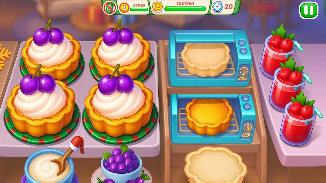 Christmas Cooking : Crazy Restaurant Cooking Games screenshot 3
