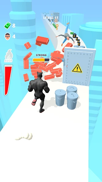 Muscle Rush - Smash Running Game screenshot 4