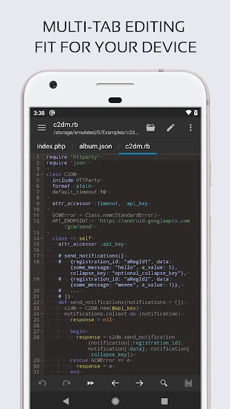 Code Editor APK screenshot 3