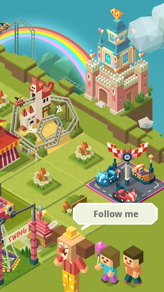 2048 Tycoon: World Theme Park screenshot 3