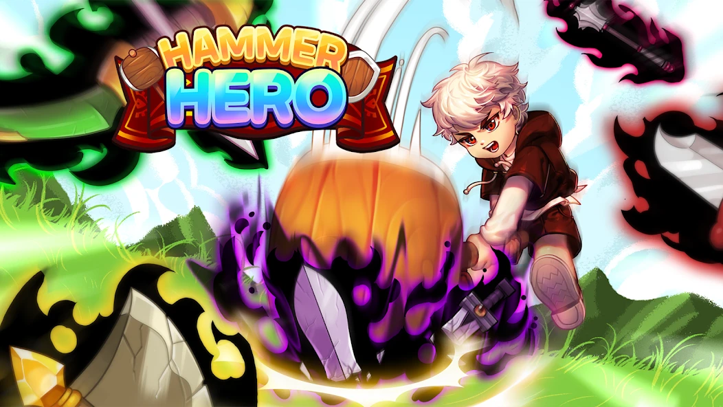 Hammer Hero - Idle RPG screenshot 1