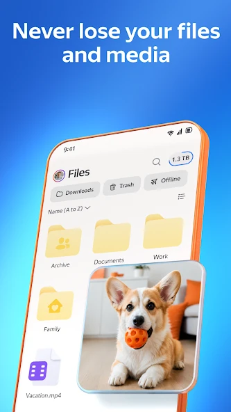 Yandex Disk screenshot 1