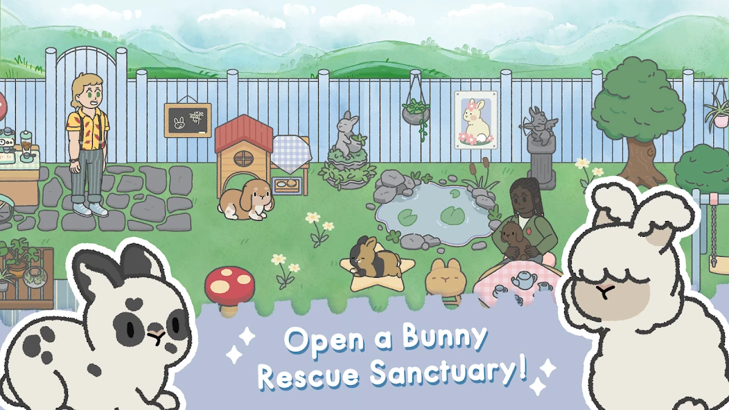 Bunny Haven - Cute Cafe screenshot 1