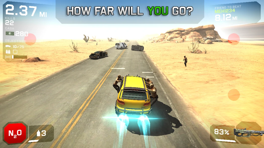 Download Zombie Highway 2 (MOD, unlimited money) 1.4.3 screenshot 4