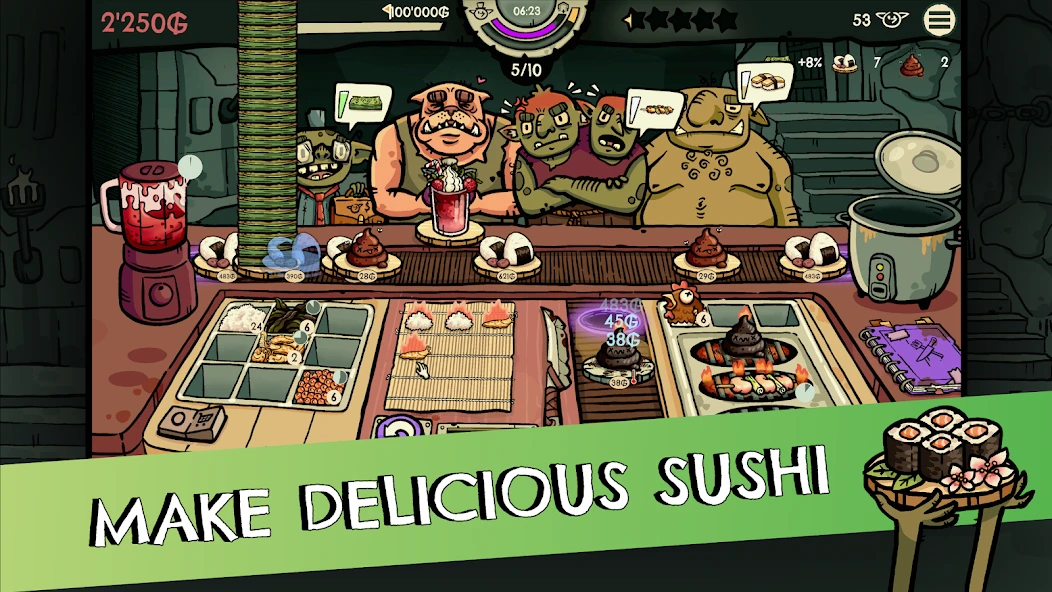 Goblin Sushi APK screenshot 1
