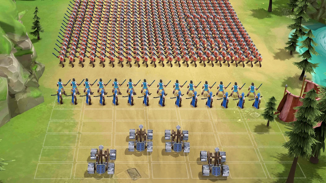 Kingdom Clash - Battle Sim screenshot 2