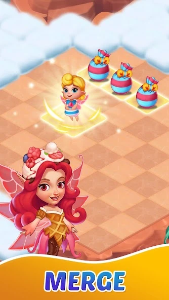 Tastyland-merge&puzzle cooking screenshot 1