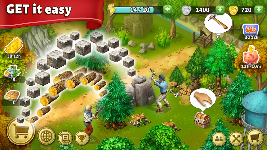 Jane's Farm: interesting game screenshot 2