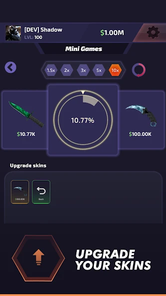 Case Battle: Skins Simulator – Idle Clicker Games screenshot 3