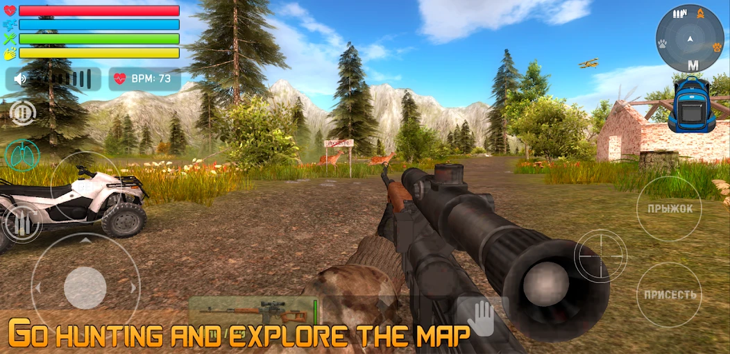 Russian Car Driver UAZ HUNTER APK screenshot 3