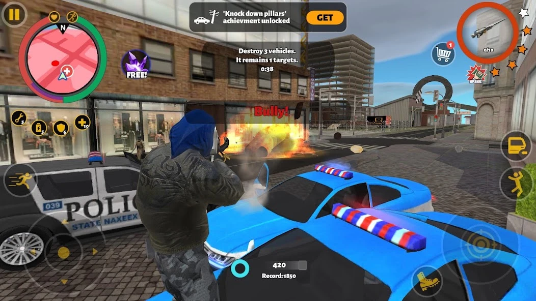 Rope Hero 3 APK screenshot 5