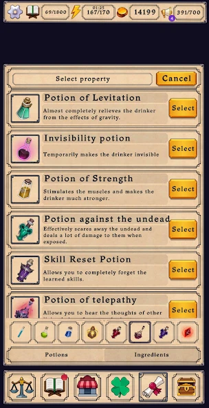 Potion shop: Alchemy Simulator APK screenshot 4