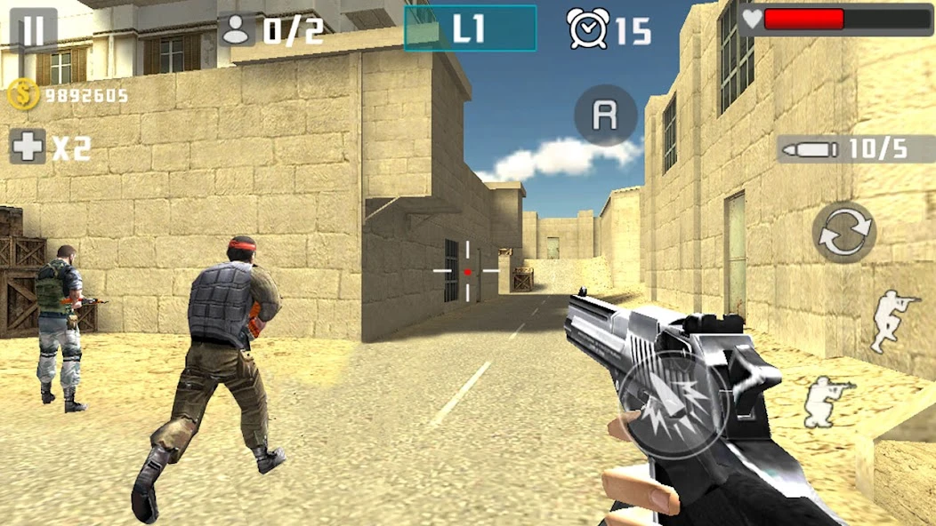 Gun Shot Fire War screenshot 2