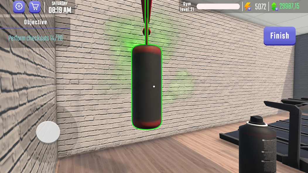 Fitness Gym Simulator Fit 3D APK screenshot 4
