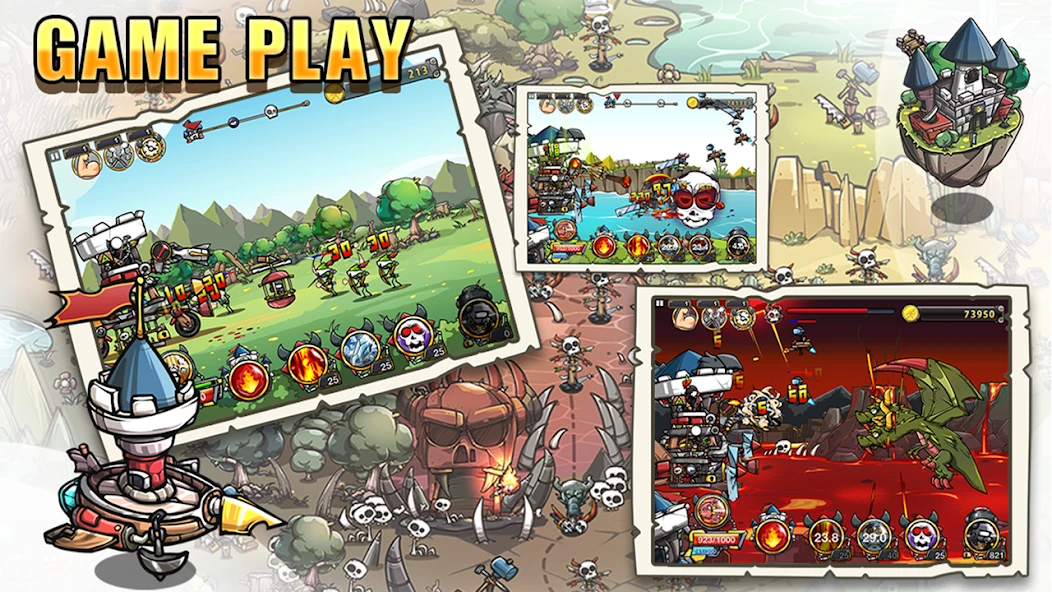 Cartoon Defense 4 screenshot 2