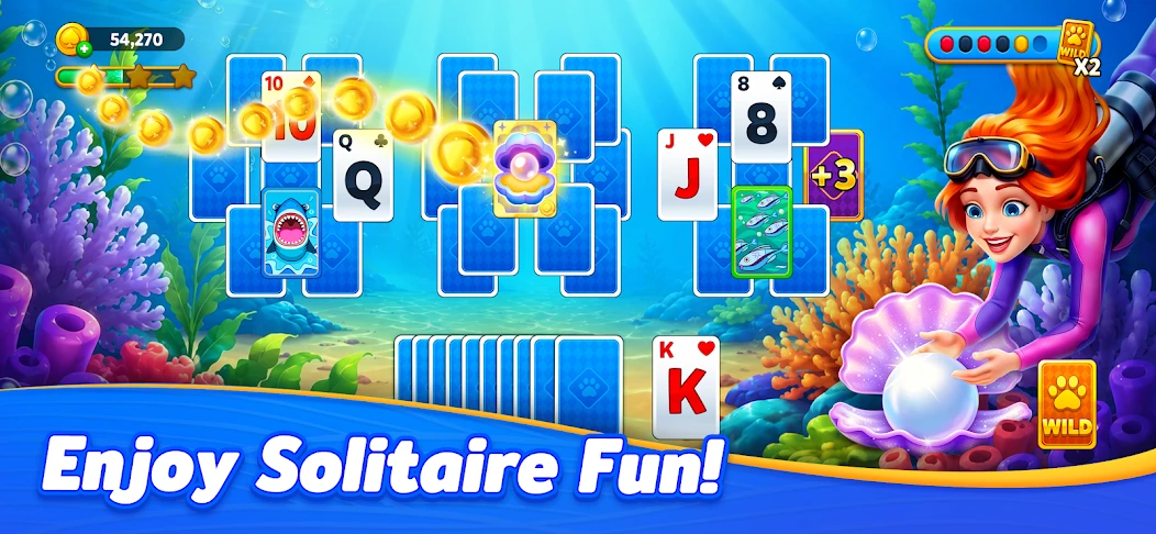 Solitaire TriPeaks Journey APK screenshot 1