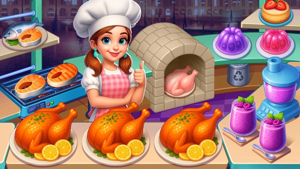 Cooking Express : Star Restaurant Cooking Games screenshot 1