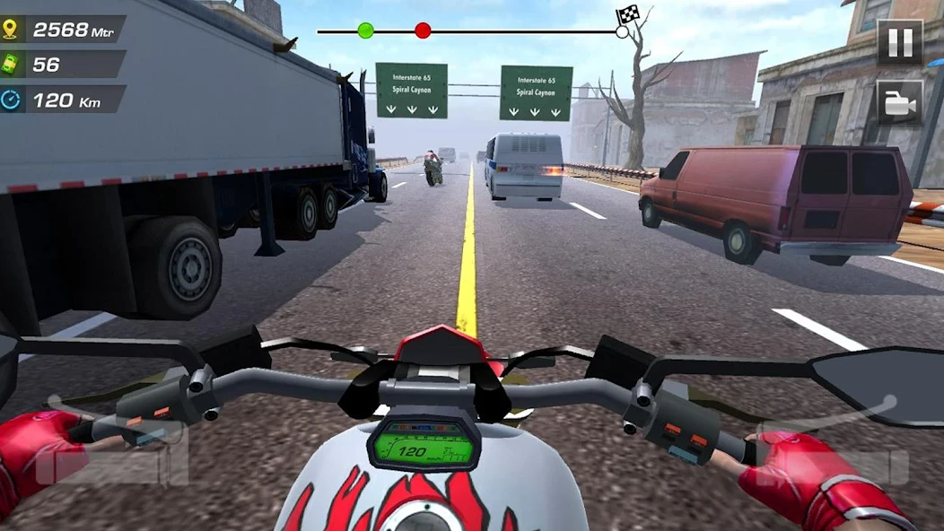 Highway Moto Rider 2 screenshot 2
