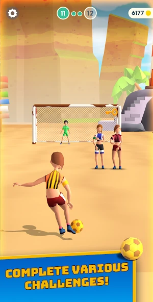 Flick Goal! screenshot 1