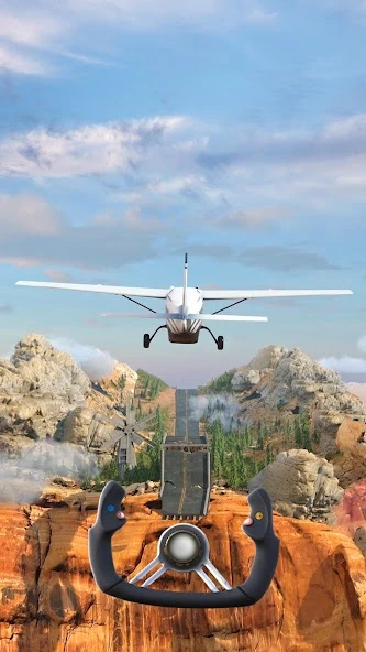 Crazy Plane Landing APK screenshot 4